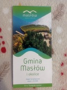 Gmina Masłów i okolice mapa laminowana 