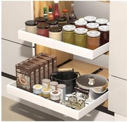 Teleskopowa Szuflada Wysuwana Półka Do Przechowywania W Szafkach