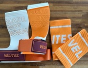 Skórki Gimnastyczne Velites Quad Pro Hand Grips Orange + Wrist Wraps L