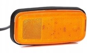 LAMPA OBRYSOWA LED FT-075 ŻÓŁTA MOCNA BOCZNA PRZYCZEPA AUTO LAWETA FRISTOM