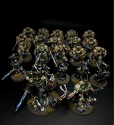 Malowanie figurek do gier planszowych Warhammer LoTR 40k Space Marines