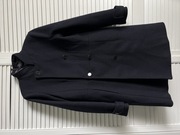 Płaszcz nowy mango granatowy rozmiar L wełna