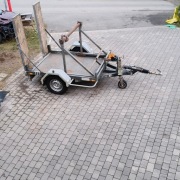 Sprzedam przyczepę pod bęben z kablem 2017 rok 