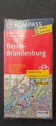 Mapa x2 Berlin - Brandenburgia (KOMPASS) 1:125 000 NIEM