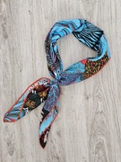 Elegancka chusta jedwabna 90x90 cm 100% JEDWAB 