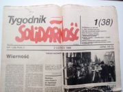 Tygodnik Solidarność 2 czerwca 1989 nr 1(38)