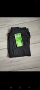 Legginsy damskie czarne gładkie 
