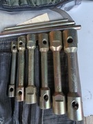 PRL klucze nasadowe - sztorcowe leżaki z epoki PRL