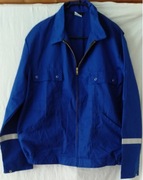 niebieska bluza robocza z odblaskami na rękawach  r. 56 HaVeP
