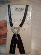 Wymienne ramiączka do stanika serce krzyżujące bluzki bez pleców biżuteria