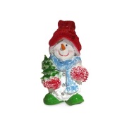 Figura Dekoracja Bałwan z Choinką