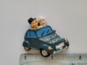 Magnes na lodówkę -  212g. SAINT TROPEZ Żandarm i Zakonnica