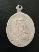 Medalik dewocyjny katolicki obrazek srebro 84 pr. carska Rosja (85)