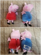 Pluszowe maskotki świnka Peppa i George 