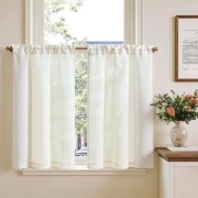 Zazdroska bistro kremowa 65x90 cm 2 szt - poliester, wygląd lnu