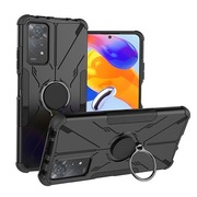 Etui do Xiaomi RM Note 12 Pro 5G Silikon Twardy Tył z Ringiem + RYSIK  