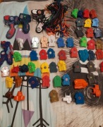 Zestaw beyblade z arena i wyrzutniami 