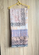 Duża kolorowa chusta szal 135x130