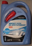 Zimowy Płyn do Spryskiwaczy 4 litry do - 22°C CircleK tylko odbiór osobisty