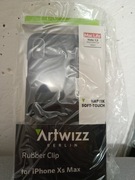 Artwizz Berlin Rubber Clip for iPhone XS max Black 10 szt  Etui plecki 