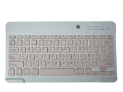 Klawiatura biało różowa bezprzewodowa bluetooth