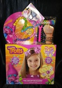 Kreatywny Zestaw Trolle akcesoria do robienia ozdób na włosy, naszyjnik itd