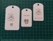 Scrapki Tagi zestaw urodziny roczek super cena 