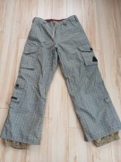 Męskie spodnie snowboardowe marki Burton. Rozmiar L.