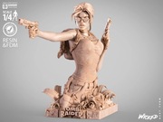 Lara Croft Tomb Raider Popiersie Duże Figurka 30cm 1/4 Ręcznie Malowana