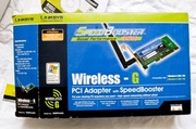 karta sieciowa, bezprzewodowa Linksys Wireless-G na PCI