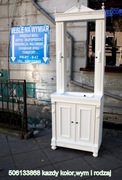  Komoda pod umywalkę z szafką z lustrem 
