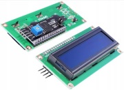 i2C + Wyświetlacz LCD 1602 NIEBIESKI HD44780 IIC
