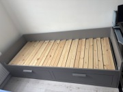 Rama łóżka Ikea w idealnym stanie