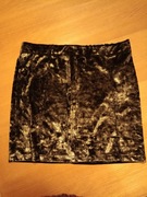 Spódnica  Stradivarius złoto czarna imprezowa M/L