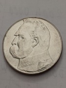 Srebrna moneta 10zł z 1938r. Piłsudski