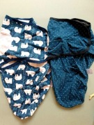 Otulaczki/ kaftaniki dla noworodka r. 62