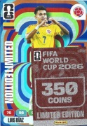PANINI FIFA WORLD CUP 2026 LIMITED EDITION XXL DUŻA LUIS DIAZ KOLUMBIA