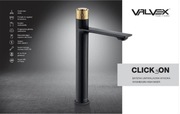 Bateria wysoka VALVEX Click On czarno-złota