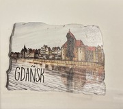  Ceramiczny magnes na lodówkę GDAŃSK Sopot Gdynia Hel Władysławowo Reda (6)