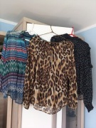 Trzy letnie bluzeczki 