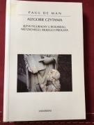 P.De Man ,,Alegorie czytania”
