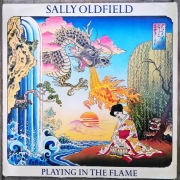 LP  Sally Oldfield Playing In The Flame 1st Scandinavia Press