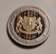 2 euro Litwa 2 euro 2021 - Dzukija - 2 EURO KOLOR 