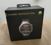 NOWY smartwatch HUAWEI Watch GT 5 Pro Active 46mm GWARANCJA 24 czarny/szary