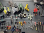 Uchwyt, Hak do systemu Integri na lekkie narzędzia warsztatowe. Typ KRUPA