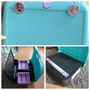 Tablica kredowa Teczka Frozen Kraina Lodu podkładka do rysowania DIY