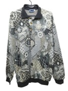 Lekki sweter vintage retro World Wide L