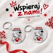 Breloczek na akcje  Wspierasz walkę z rakiem