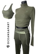 Oceans Apart zimowy set M spodnie top stanik ciepły premium bieganie