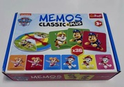Gra planszowa, pamięciowa memory Memos Classic Plus Psi Patrol